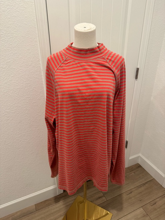 Free People Tops - Free People Restoration Yarn Dye Stripe Layer sailor stripe sand size xl NWT
